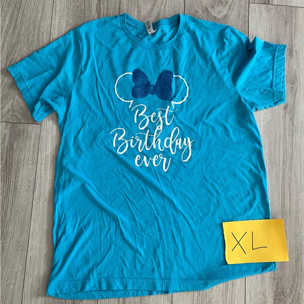 Disney Best Birthday Ever t shirt